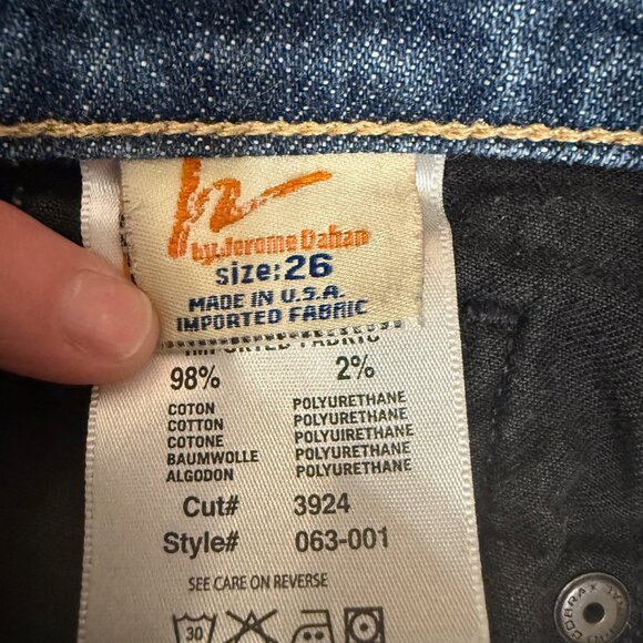 Citizens of Humanity Kelly 063 low-rise cropped jeans size 26 - Picture 8 of 8